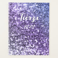 Paillettes Personnalisées Ombré Violet Chunky