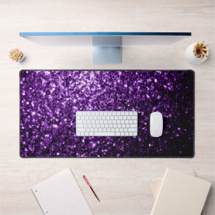 Paillettes scintillantes de fausse brillance viole