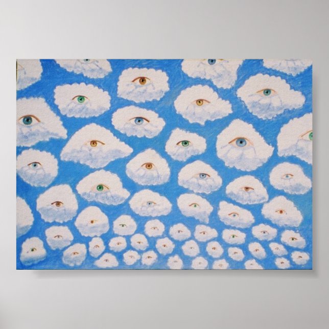 pain clouds poster (Vorne)