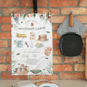 Pain court Recette Heirloom Serviettes de thé