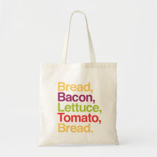 Pain de BLT, lard, laitue, tomate, sac de pain