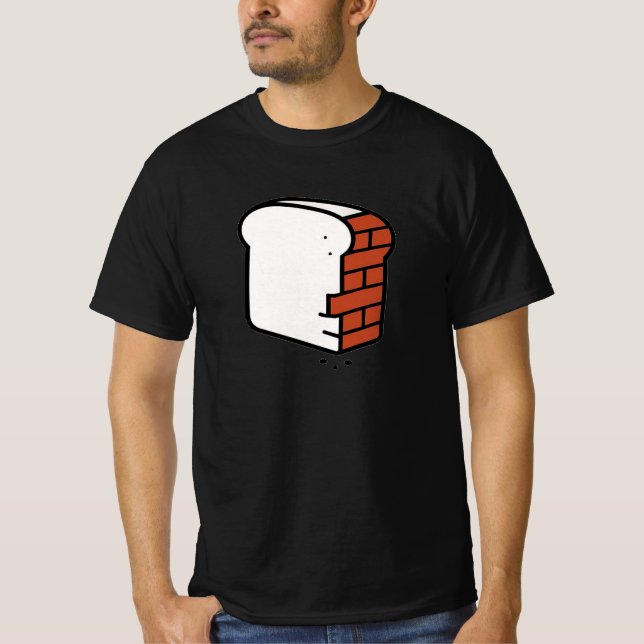 Pain de brique - Mini T-shirt Funny Unisex (Devant)