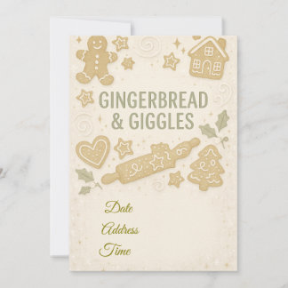 Pain d'épice & Rires Invitation d'hiver |Capricieu