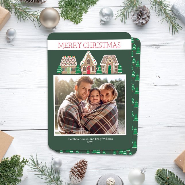Pain d'épices - Carte photo de Noël pour la famill (Créateur téléchargé)