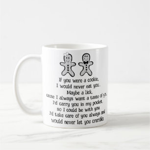 Pain d'épices Cookie Couple Log Mug