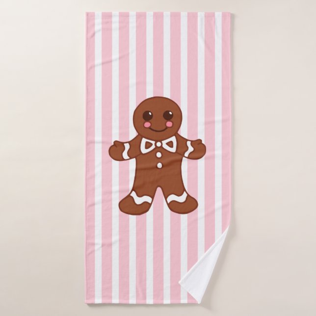 Pain d'épices Cookie Serviette de bain (Serviette de bain)