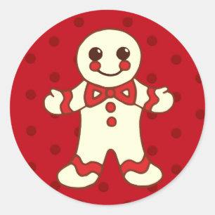 Pain d'épices Cookies de Noël Stickers
