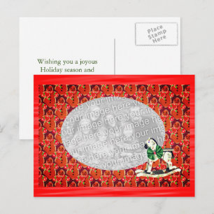 Pain d'épices Cookies Photo de Noël Carte postale