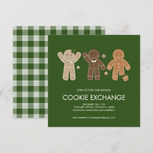 Pain d'épices Hommes Cookie Fête Invitation