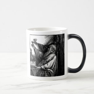 Pain grillé dans la tasse Morphing de la mort