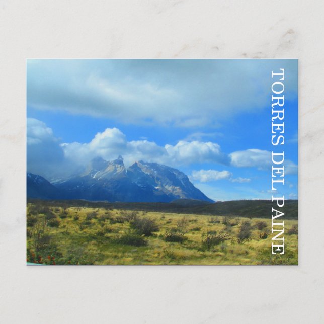 Painenlandschaft Postkarte (Vorderseite)