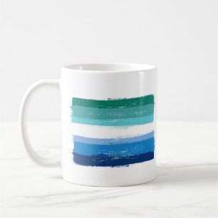 PAINIERTE GAY MALE PRIDE - AZAHL KAFFEETASSE