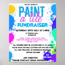 Paint a tile fundraiser PTA PTO