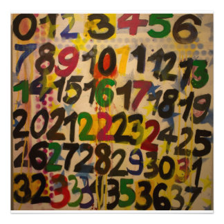 Paint by Numbers von Max & Mary Fotodruck