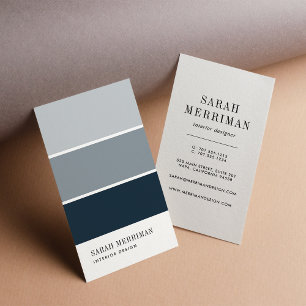 Paint Chip   Editierbare Farben - Designer Visitenkarte