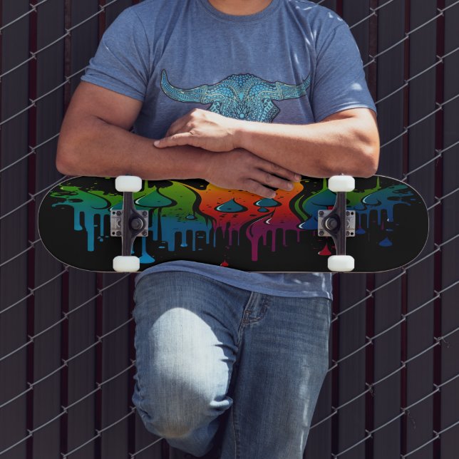 Paint Fall 11spn Skateboard (Außenbereich 3)