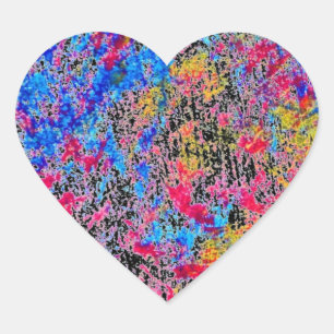 Paint Heart Sticker