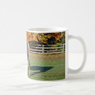 Paint Horse im Herbst Kaffeetasse