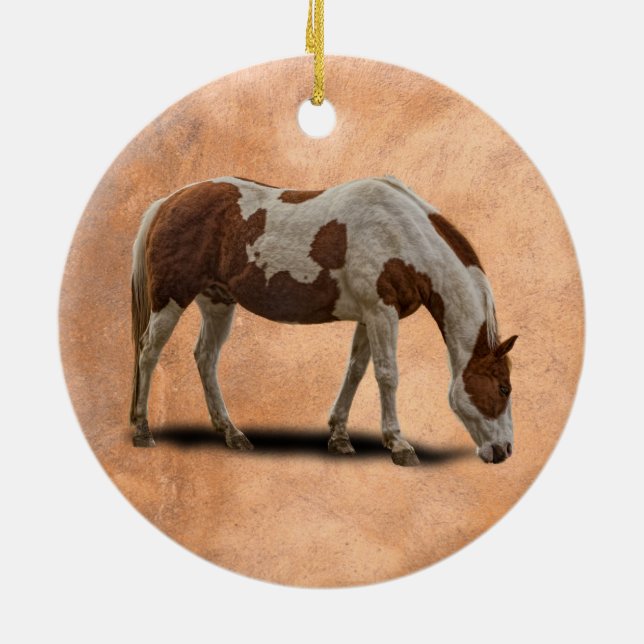 PAINT HORSE KERAMIKORNAMENT (Hinten)