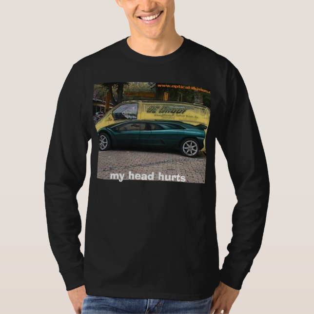 paint_illusion_02, meine Kopf-Schmerzen T-Shirt (Vorderseite)