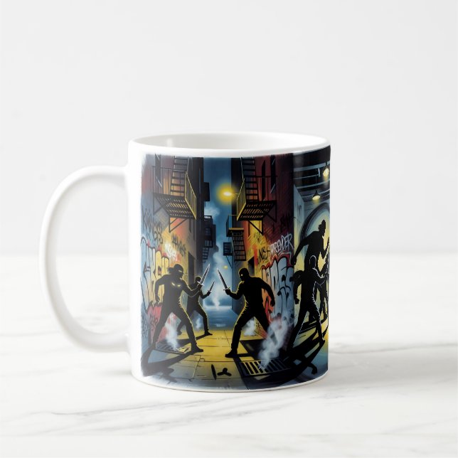 Paint It Black — Mug Joy Fading Into Shadow (Gauche)