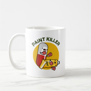 Paint Killer Funny Pill Puff Kaffeetasse