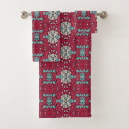 Paint Layers Peeling Badhandtuch Set