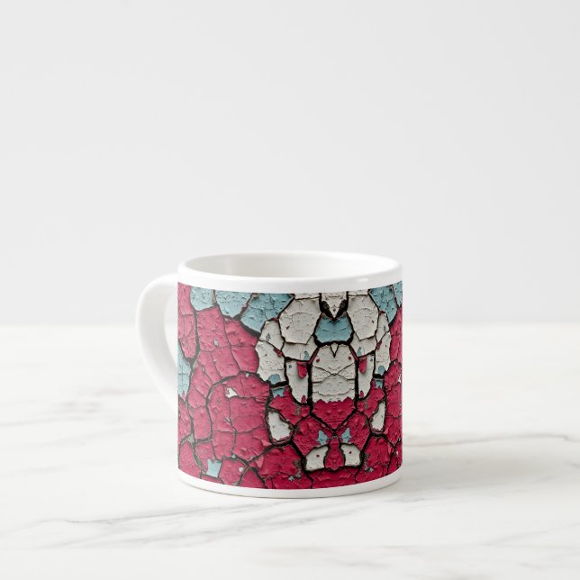 Paint Layers Peeling Espressotasse (Vorderseite Links)