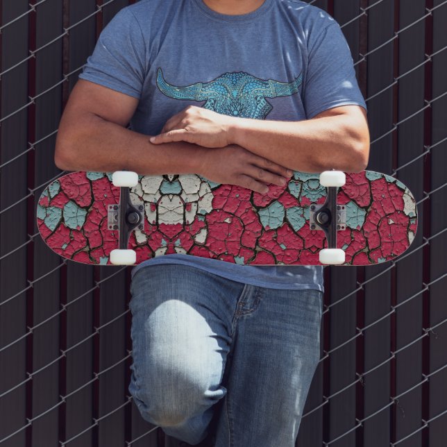Paint Layers Peeling Skateboard (Außenbereich 3)