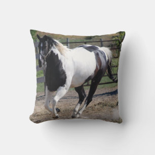 Paint Pinto Pferd Kissen