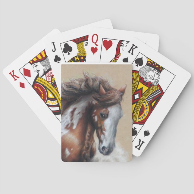 Paint Ross in der Wüste Spielkarten (Rückseite)
