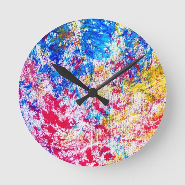 Paint Runde Wanduhr (Vorderseite)