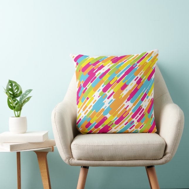 Paint Slash 20x20 Throw Kissen (Stuhl )