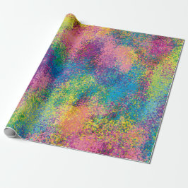 Paint splash. geschenkpapier