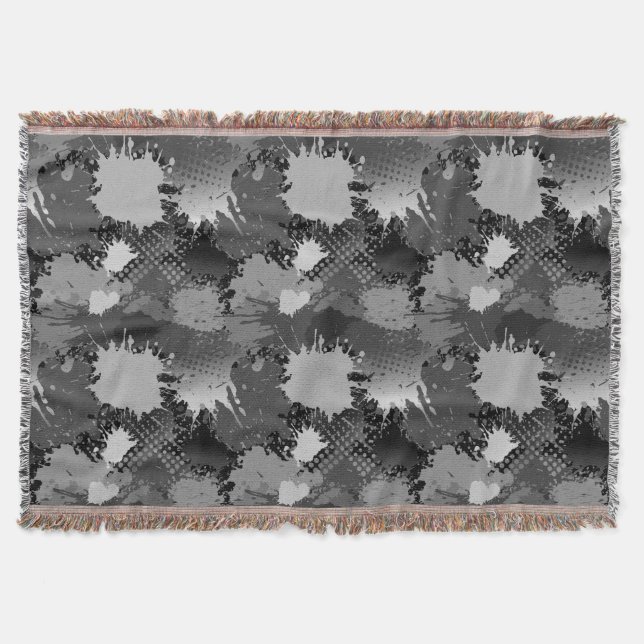 Paint Splash Muster 2 Decke (Vorderseite)