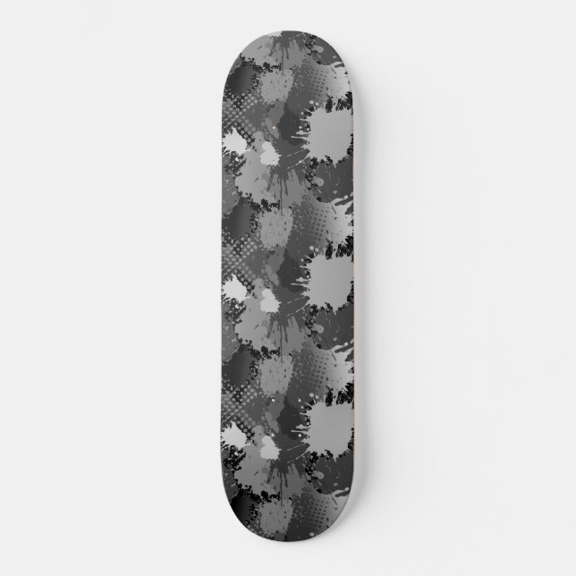 Paint Splash Muster 2 Skateboard (Vorderseite)