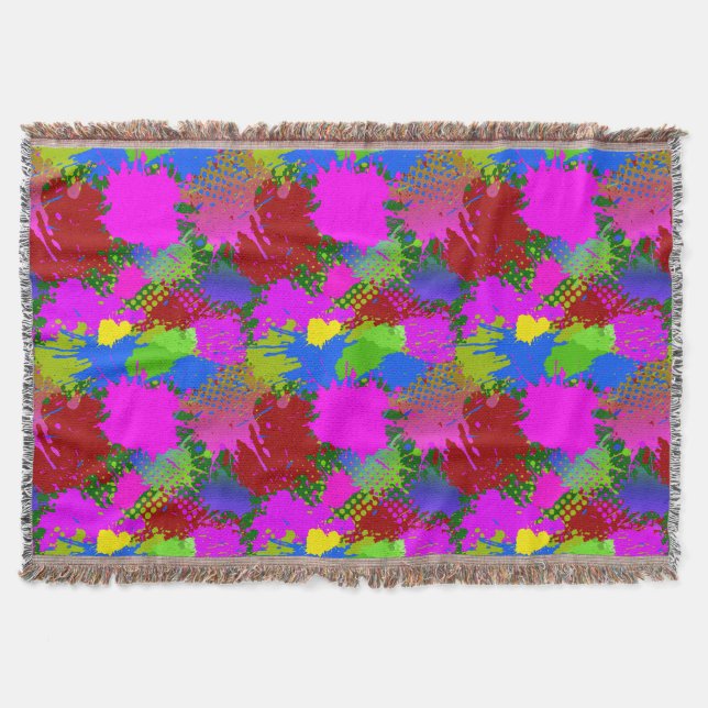 Paint Splash Muster 3 Decke (Vorderseite)