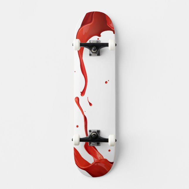 Paint splash Skateboard (Vorderseite)
