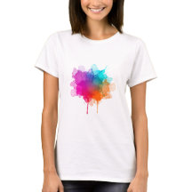 Paint Splash T - Shirt - Bold Artistic Expression