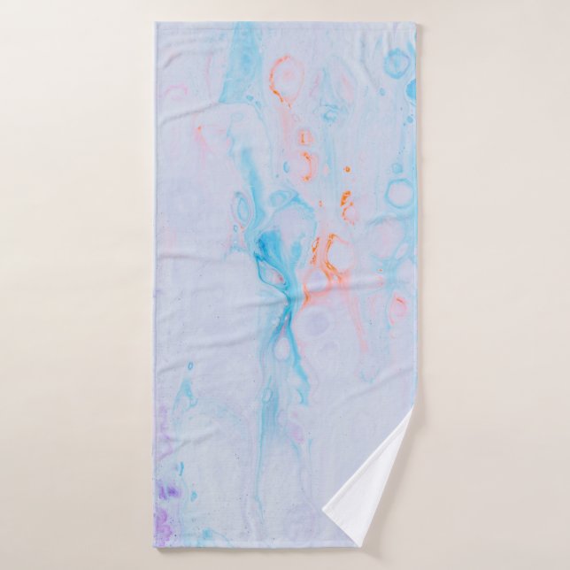 Paint splashes badehandtuch (Badehandtuch)