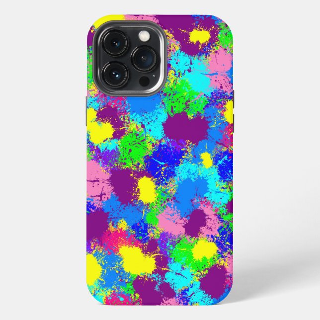 Paint Splatter Case-Mate iPhone-Hülle iPhone 13 Pro Max Hülle (Rückseite)