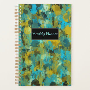 Paint Splatter Planificateur mensuel