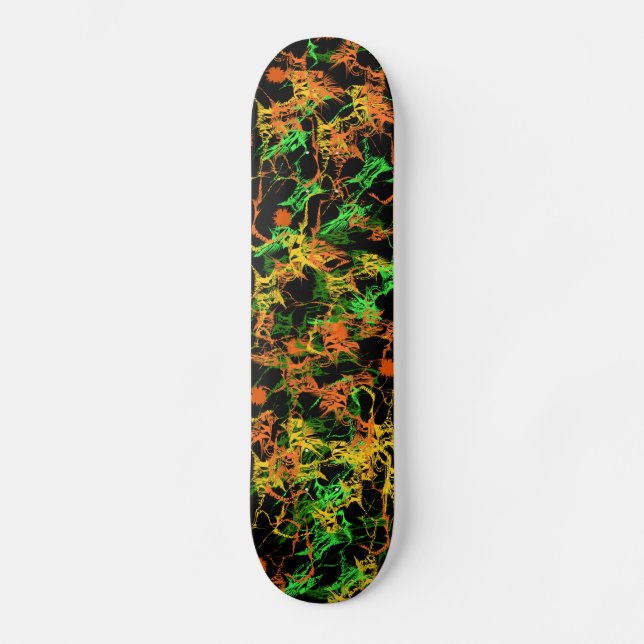 Paint Splatter Skateboard (Recto)