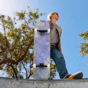 Paint Splotched 1 von Kristalin Davis Skateboard