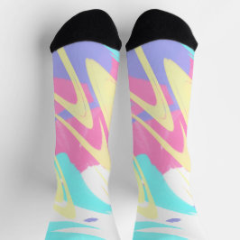 Paint Spritzer Abstrakt Art Socken