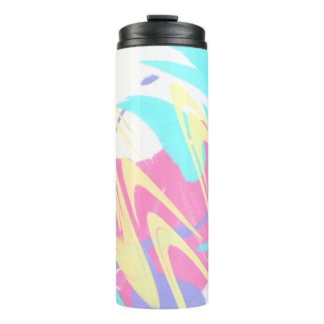 Paint Spritzer Abstrakt Art Thermosbecher (Vorderseite)