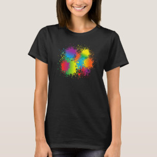 Paint Spritzer Artist Painter machen Splash Geburt T-Shirt