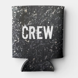 Paint Spritzer CREW | Kohle und Weiß Dosenkühler