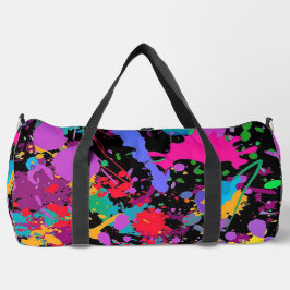 Paint Spritzer Duffle Bag