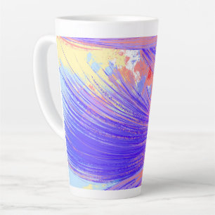 Paint Spritzer & Feathers Milchtasse